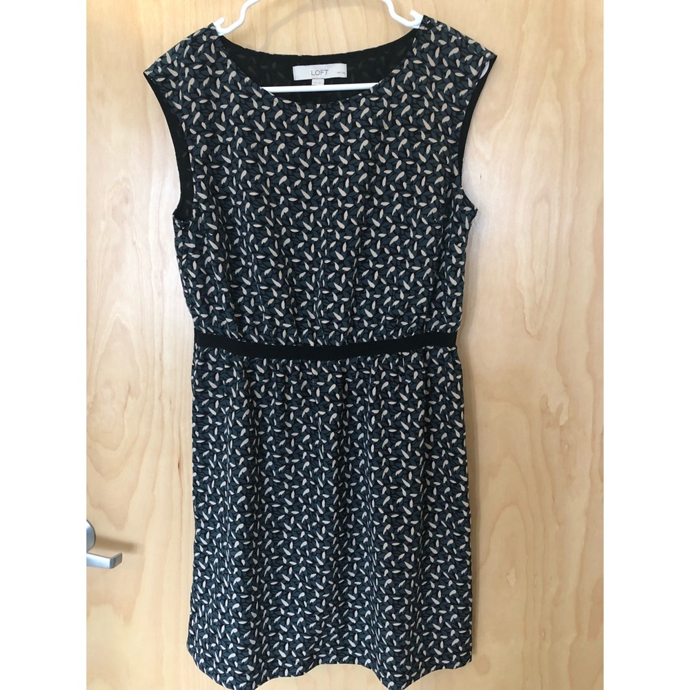 Loft printed dress